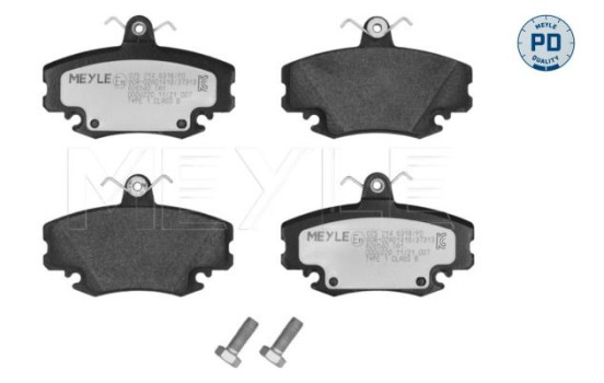 Brake Pad Set, disc brake MEYLE-PD Quality 025 214 6318/PD, Image 2