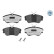 Brake Pad Set, disc brake MEYLE-PD Quality 025 214 7919/PD, Thumbnail 2