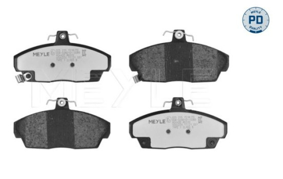Brake Pad Set, disc brake MEYLE-PD Quality 025 215 1518/PD, Image 2