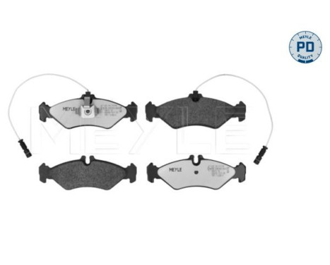 Brake Pad Set, disc brake MEYLE-PD Quality 025 216 2117/PD, Image 3