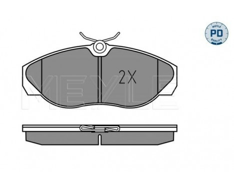 Brake Pad Set, disc brake MEYLE-PD Quality 025 217 9719/PD, Image 2