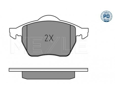 Brake Pad Set, disc brake MEYLE-PD Quality 025 218 4919/PD, Image 2