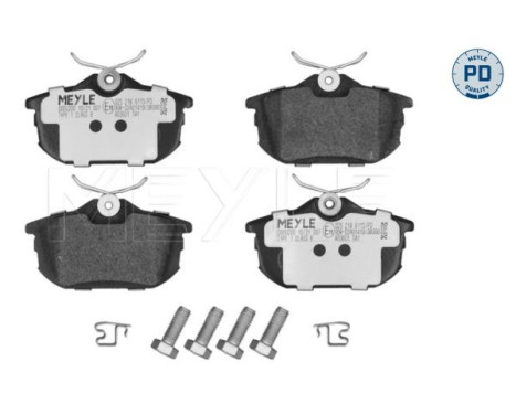 Brake Pad Set, disc brake MEYLE-PD Quality 025 218 6115/PD, Image 2