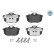 Brake Pad Set, disc brake MEYLE-PD Quality 025 218 6115/PD, Thumbnail 2