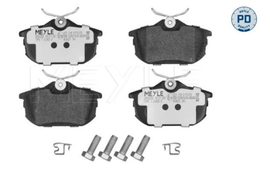 Brake Pad Set, disc brake MEYLE-PD Quality 025 218 6115/PD, Image 2