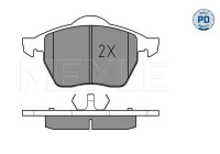 Brake Pad Set, disc brake MEYLE-PD Quality 025 219 1119/PD