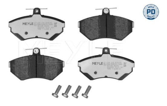 Brake Pad Set, disc brake MEYLE-PD Quality 025 219 4516/PD, Image 2