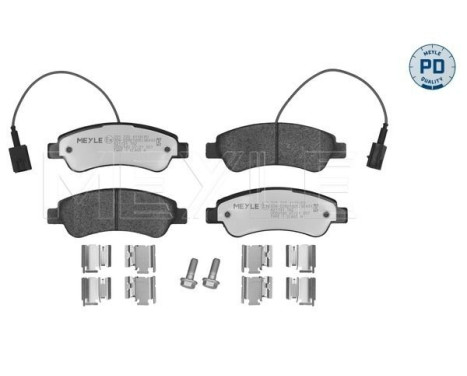 Brake Pad Set, disc brake MEYLE-PD Quality 025 220 4119/PD, Image 3