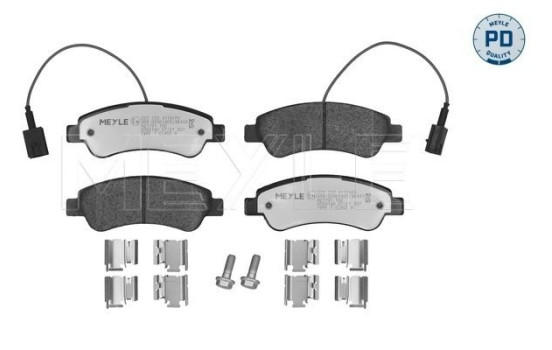 Brake Pad Set, disc brake MEYLE-PD Quality 025 220 4119/PD, Image 3