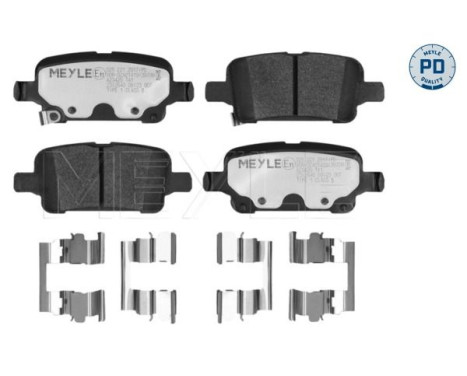 Brake Pad Set, disc brake MEYLE-PD Quality 025 221 2917/PD, Image 3