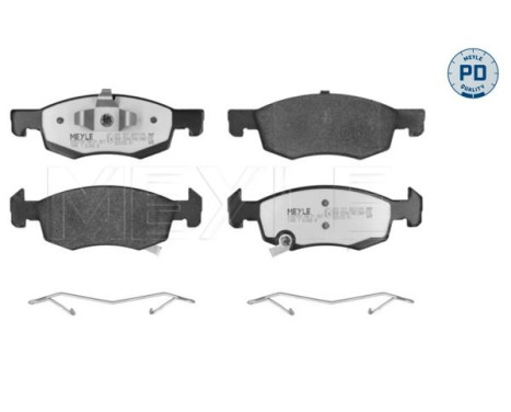 Brake Pad Set, disc brake MEYLE-PD Quality 025 221 4317/PD, Image 3