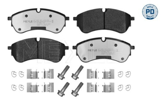 Brake Pad Set, disc brake MEYLE-PD Quality 025 221 4721/PD, Image 2