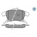 Brake Pad Set, disc brake MEYLE-PD Quality 025 222 6920/PD, Thumbnail 2