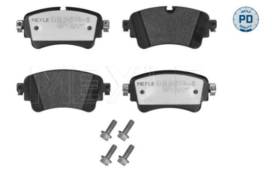 Brake Pad Set, disc brake MEYLE-PD Quality 025 223 0817/PD, Image 3