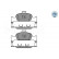 Brake Pad Set, disc brake MEYLE-PD Quality 025 224 0216/PD, Thumbnail 2