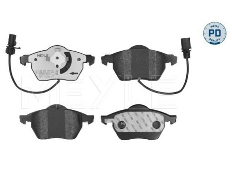 Brake Pad Set, disc brake MEYLE-PD Quality 025 230 1820/PD, Image 3