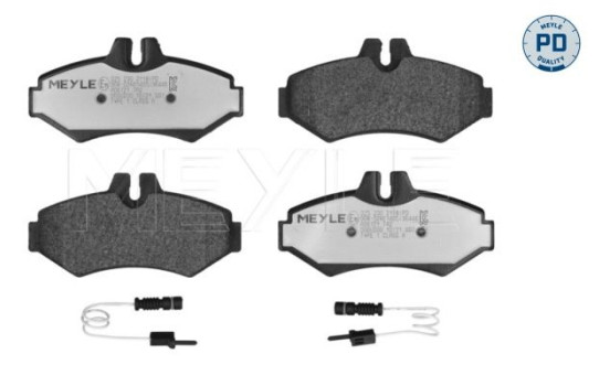 Brake Pad Set, disc brake MEYLE-PD Quality 025 230 2118/PD, Image 2