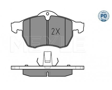 Brake Pad Set, disc brake MEYLE-PD Quality 025 230 5719/PD