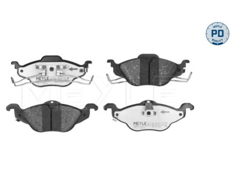 Brake Pad Set, disc brake MEYLE-PD Quality 025 230 6317/PD, Image 3