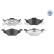 Brake Pad Set, disc brake MEYLE-PD Quality 025 230 6317/PD, Thumbnail 3