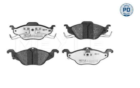 Brake Pad Set, disc brake MEYLE-PD Quality 025 230 6317/PD, Image 3