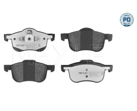 Brake Pad Set, disc brake MEYLE-PD Quality 025 230 7318/PD, Image 3