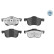 Brake Pad Set, disc brake MEYLE-PD Quality 025 230 7318/PD, Thumbnail 3