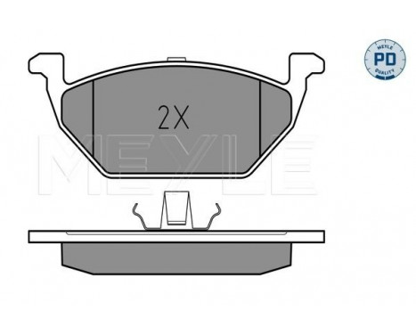 Brake Pad Set, disc brake MEYLE-PD Quality 025 231 3019/PD, Image 2