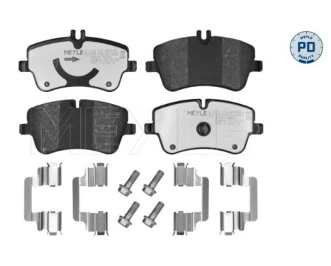 Brake Pad Set, disc brake MEYLE-PD Quality 025 231 4419/PD, Image 3