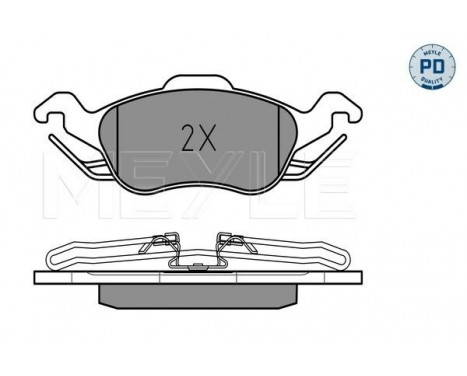 Brake Pad Set, disc brake MEYLE-PD Quality 025 231 5419/PD, Image 2