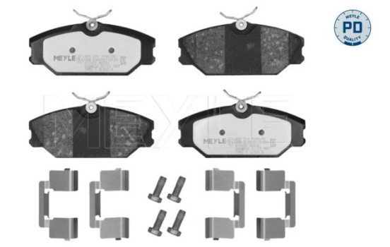 Brake Pad Set, disc brake MEYLE-PD Quality 025 231 7218/PD, Image 2