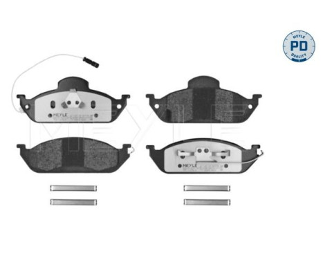 Brake Pad Set, disc brake MEYLE-PD Quality 025 231 9317/PD, Image 3