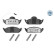 Brake Pad Set, disc brake MEYLE-PD Quality 025 231 9317/PD, Thumbnail 3