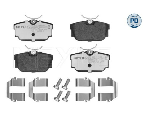 Brake Pad Set, disc brake MEYLE-PD Quality 025 232 2417/PD, Image 2