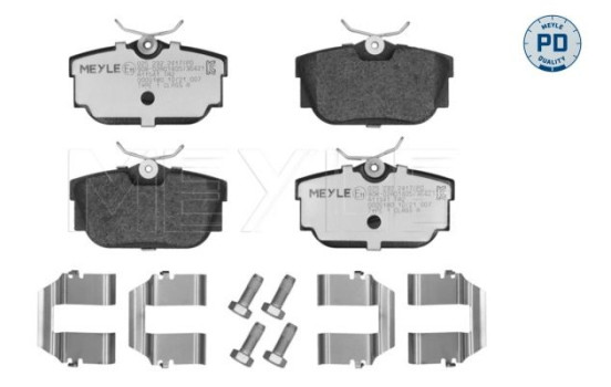Brake Pad Set, disc brake MEYLE-PD Quality 025 232 2417/PD, Image 2