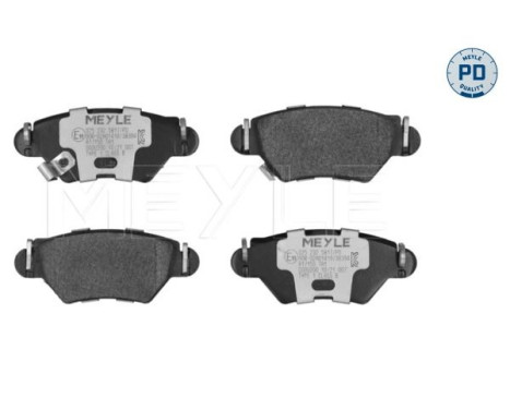 Brake Pad Set, disc brake MEYLE-PD Quality 025 232 5817/PD, Image 3