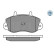 Brake Pad Set, disc brake MEYLE-PD Quality 025 233 0218/PD