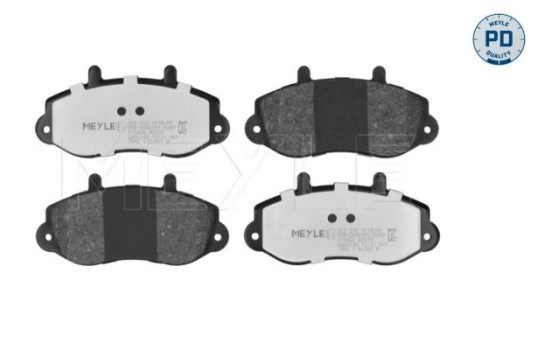 Brake Pad Set, disc brake MEYLE-PD Quality 025 233 0218/PD, Image 2
