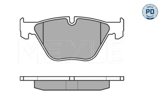 Brake Pad Set, disc brake MEYLE-PD Quality 025 233 1320/PD, Image 2