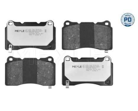 Brake Pad Set, disc brake MEYLE-PD Quality 025 233 2516/PD, Image 2