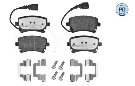 Brake Pad Set, disc brake MEYLE-PD Quality 025 233 2617-1/PD, Image 2