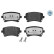 Brake Pad Set, disc brake MEYLE-PD Quality 025 233 2617/PD, Thumbnail 2