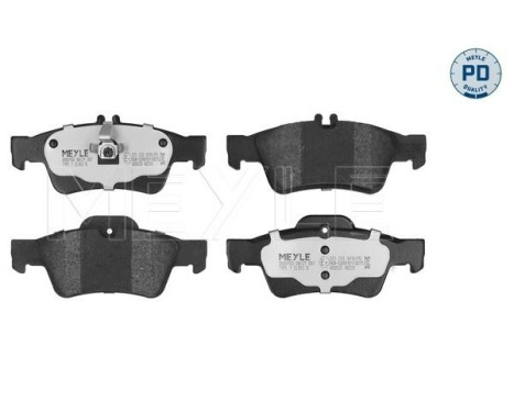 Brake Pad Set, disc brake MEYLE-PD Quality 025 233 3416/PD, Image 2