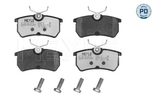 Brake Pad Set, disc brake MEYLE-PD Quality 025 233 5314/PD, Image 2