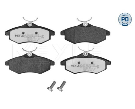 Brake Pad Set, disc brake MEYLE-PD Quality 025 234 0719/PD, Image 2