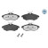 Brake Pad Set, disc brake MEYLE-PD Quality 025 234 0719/PD, Thumbnail 2