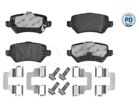 Brake Pad Set, disc brake MEYLE-PD Quality 025 234 1715/PD, Image 3