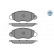 Brake Pad Set, disc brake MEYLE-PD Quality 025 234 3418/PD, Thumbnail 2