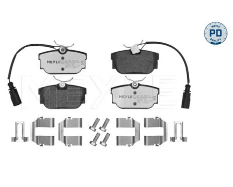 Brake Pad Set, disc brake MEYLE-PD Quality 025 234 4616/PD, Image 3