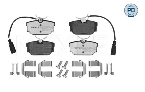 Brake Pad Set, disc brake MEYLE-PD Quality 025 234 4616/PD, Image 3